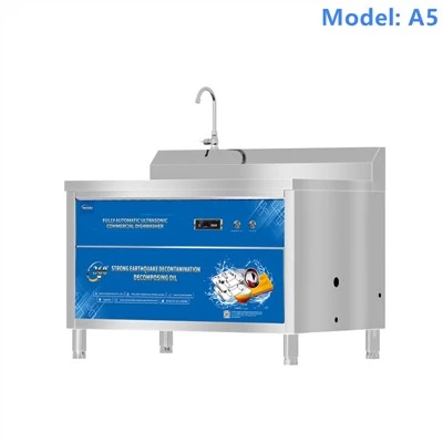 Lave-vaisselle à ultrasons commerciaux
